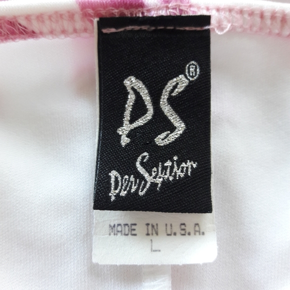 White & Pink Halter Top Dress - Picture 8 of 9